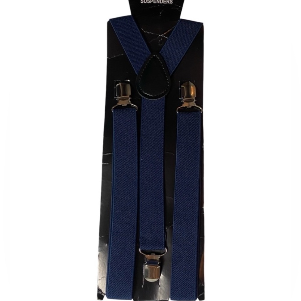 Navy Suspenders